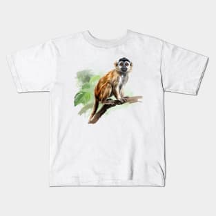 Squirrel Monkey Kids T-Shirt